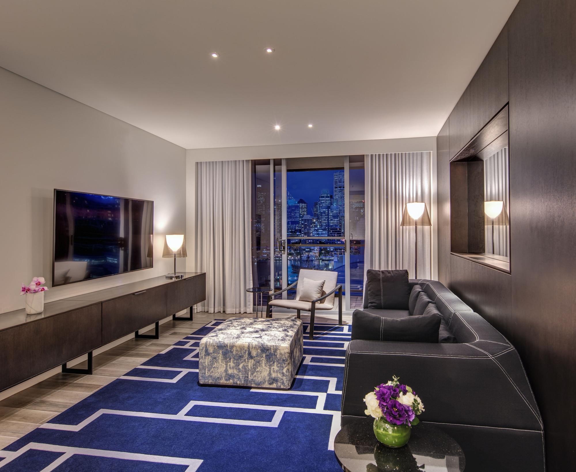 The Star Grand Hotel And Residences Σίδνεϊ Εξωτερικό φωτογραφία Living room