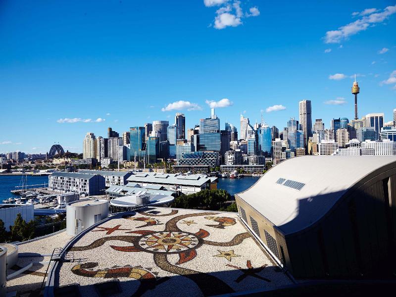 The Star Grand Hotel And Residences Σίδνεϊ Εξωτερικό φωτογραφία View of the Sydney CBD from the rooftop of the Australian Museum
