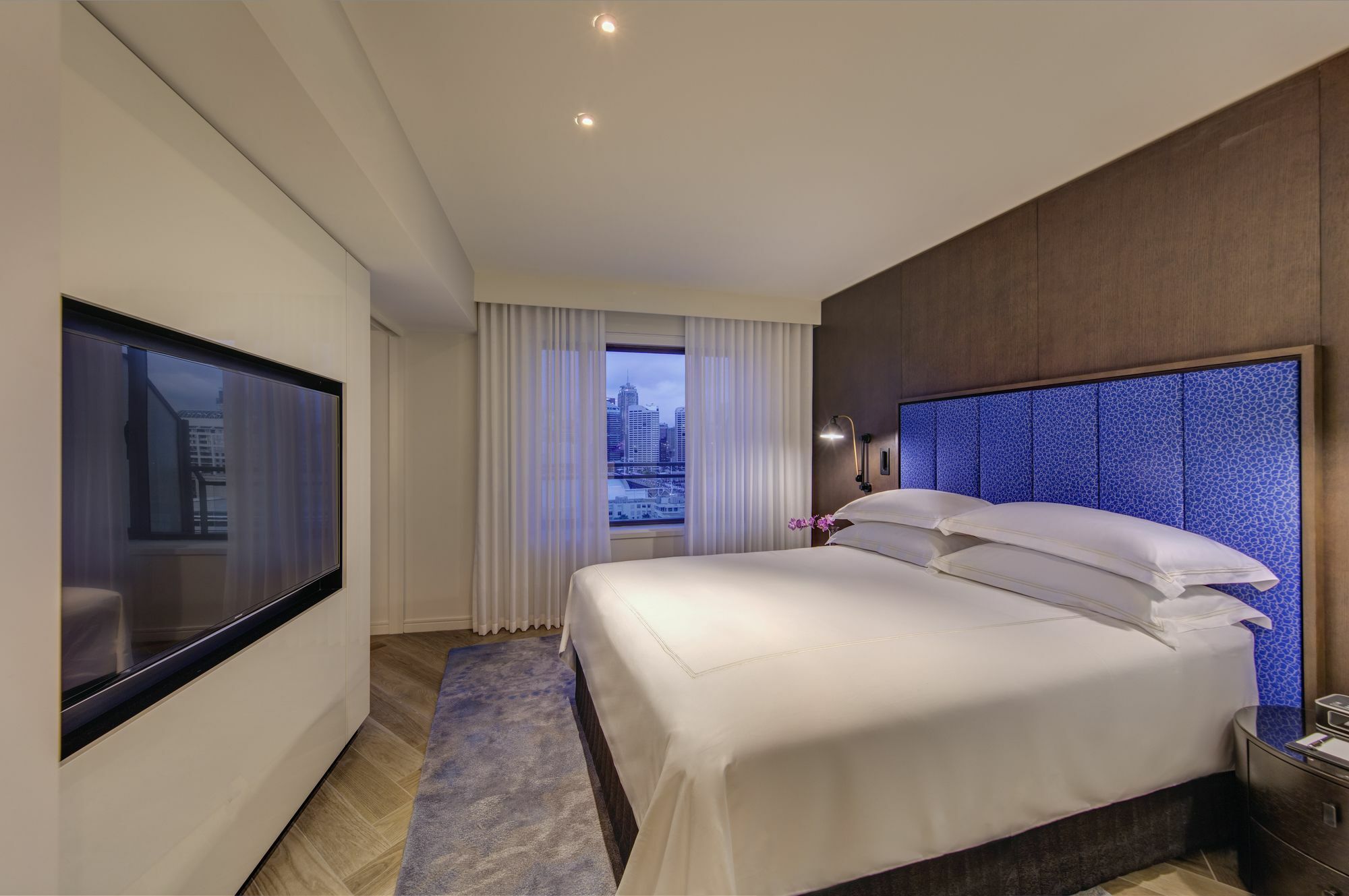 The Star Grand Hotel And Residences Σίδνεϊ Εξωτερικό φωτογραφία A bedroom at the hotel